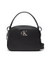 Calvin Klein Jeans Ročna torba Texture Camera Bag20 K60K609779 Črna - Pepit.si