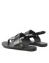 Calvin Klein Jeans Sandali Flat Sandal Toepost Hw YW0YW00953 Črna - Pepit.si