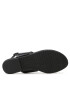 Calvin Klein Jeans Sandali Flat Sandal Toepost Hw YW0YW00953 Črna - Pepit.si