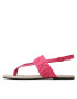 Calvin Klein Jeans Sandali Flat Sandal Toepost Webbing YW0YW00956 Roza - Pepit.si