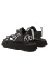 Calvin Klein Jeans Sandali Prefersato Sandal Webb YW0YW01071 Črna - Pepit.si