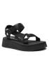 Calvin Klein Jeans Sandali Prefresato Sandal 1 YW0YW00557 Črna - Pepit.si