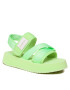 Calvin Klein Jeans Sandali Prefresato Sandal Badge YW0YW00967 Zelena - Pepit.si