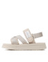 Calvin Klein Jeans Sandali Prefresato Sandal Bagde YW0YW00967 Bež - Pepit.si