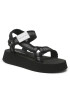 Calvin Klein Jeans Sandali Prefresato Sandal Webbing Mesh YW0YW00969 Črna - Pepit.si