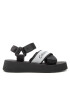 Calvin Klein Jeans Sandali Prefresato Sandal YW0YW00671 Črna - Pepit.si