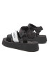 Calvin Klein Jeans Sandali Prefresato Sandal YW0YW00671 Črna - Pepit.si