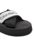 Calvin Klein Jeans Sandali Prefresato Sandal YW0YW00671 Črna - Pepit.si