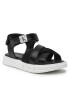 Calvin Klein Jeans Sandali Velcro Sandal V4A2-80211-1419 Črna - Pepit.si