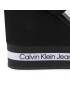 Calvin Klein Jeans Sandali Wedge Sandal Sling Pes YW0YW00572 Črna - Pepit.si