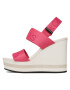 Calvin Klein Jeans Sandali Wedge Sandal Webbing YW0YW00959 Roza - Pepit.si