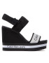 Calvin Klein Jeans Sandali Wedge Sandal YW0YW00669 Pisana - Pepit.si