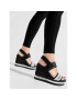 Calvin Klein Jeans Sandali Wedge Sandal YW0YW00669 Pisana - Pepit.si