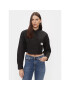 Calvin Klein Jeans Srajca J20J222614 Črna Cropped Fit - Pepit.si