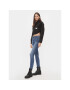 Calvin Klein Jeans Srajca J20J222614 Črna Cropped Fit - Pepit.si