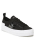 Calvin Klein Jeans Tenis superge Bold Vulc Flatf Laceup Wn YW0YW01039 Črna - Pepit.si