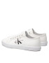 Calvin Klein Jeans Tenis superge Essential Vulcanized 1 YM0YM00306 Bela - Pepit.si