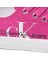 Calvin Klein Jeans Tenis superge Low Cut Lace-Up Sneaker V3A9-80187-0890 Roza - Pepit.si