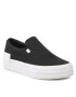 Calvin Klein Jeans Tenis superge Vulc Flatf Bold Slipon Fluo Cont YW0YW00905 Črna - Pepit.si