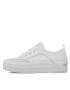 Calvin Klein Jeans Tenis superge Vulc Flatform Bold Irreg Lines YW0YW00903 Écru - Pepit.si