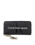 Calvin Klein Jeans Velika ženska denarnica Gifting Zip Around/Keyfob K60K611419 Črna - Pepit.si