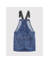 Calvin Klein Jeans Vsakodnevna obleka Denim Dungaree IG0IG01205 Mornarsko modra Regular Fit - Pepit.si