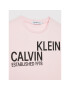 Calvin Klein Jeans Vsakodnevna obleka Hero Logo IG0IG01304 Roza Regular Fit - Pepit.si