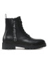 Calvin Klein Jeans Zimski škornji Combat Mid Laceup Boot W Zip YM0YM00262 Črna - Pepit.si