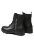 Calvin Klein Jeans Zimski škornji Combat Mid Laceup Boot W Zip YM0YM00262 Črna - Pepit.si