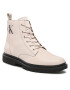 Calvin Klein Jeans Zimski škornji Lug Laceup Boot YM0YM00562 Bež - Pepit.si