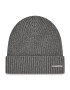 Calvin Klein Kapa Basic RiB Beanie K50K507496 Srebrna - Pepit.si