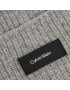 Calvin Klein Kapa Daddy Wool Rib Beanie K50K507495 Siva - Pepit.si