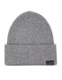 Calvin Klein Kapa Leather Patch Docker Beanie K50K510978 Siva - Pepit.si