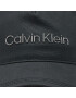 Calvin Klein Kapa s šiltom Coated Branding K50K509935 Črna - Pepit.si