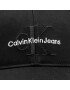 Calvin Klein Kapa s šiltom Monogram K50K510061 Črna - Pepit.si