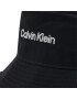 Calvin Klein Klobuk Double Line Embro Bucket K50K508736 Črna - Pepit.si