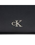 Calvin Klein Kozmetični kovček Mono Hrdw Rfid Washbag K50K511450 Črna - Pepit.si