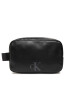 Calvin Klein Kozmetični kovček Monogram Soft Washbag K50K509865 Črna - Pepit.si