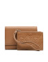 Calvin Klein Majhna ženska denarnica Re-Lock Bifold & Cardholder Sm K60K611092 Rjava - Pepit.si