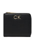 Calvin Klein Majhna ženska denarnica Re-Lock Za Wallet Sm K60K610781 Črna - Pepit.si