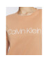 Calvin Klein Majica Core Logo K20K202142 Bež Regular Fit - Pepit.si