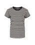 Calvin Klein Majica Embroidered Logo Stripe K20K201984 Črna Regular Fit - Pepit.si