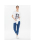 Calvin Klein Majica Photo Print Graphic K20K204995 Bela Relaxed Fit - Pepit.si