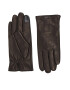 Calvin Klein Moške rokavice Modern Bar Leather Gloves K50K511017 Črna - Pepit.si