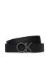 Calvin Klein Moški pas Adj/Rev Ck Pique Metal 35Mm K50K511337 Črna - Pepit.si