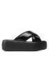 Calvin Klein Natikači Bubble Slide- Pat HW0HW01469 Črna - Pepit.si