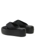 Calvin Klein Natikači Bubble Slide - Woven HW0HW01468 Črna - Pepit.si