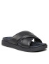 Calvin Klein Natikači Criss Cross Sandal Lth HM0HM01069 Črna - Pepit.si