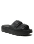 Calvin Klein Natikači Double Strap Slipper HM0HM00967 Črna - Pepit.si