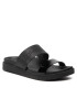 Calvin Klein Natikači Ergonomic Slide Perf/Patent HW0HW00685 Črna - Pepit.si